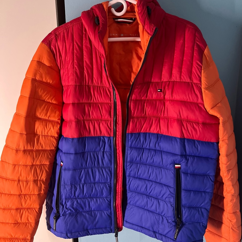 Tommy Hilfiger Colorblock Puffer Jacket